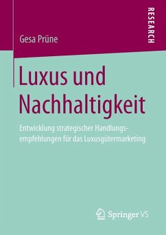 Luxus und Nachhaltigkeit (eBook, PDF) - Prüne, Gesa
