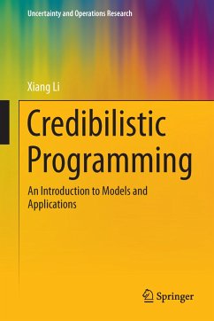 Credibilistic Programming (eBook, PDF) - Li, Xiang