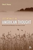 Lost Intimacy in American Thought (eBook, PDF)
