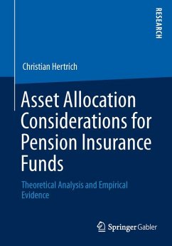 Asset Allocation Considerations for Pension Insurance Funds (eBook, PDF) - Hertrich, Christian