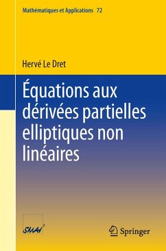 Équations aux dérivées partielles elliptiques non linéaires (eBook, PDF) - Le Dret, Herve