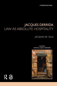 Jacques Derrida (eBook, ePUB) - De Ville, Jacques