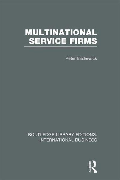 Multinational Service Firms (RLE International Business) (eBook, ePUB)