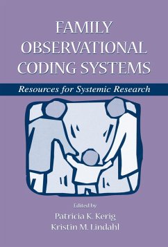 Cover Family Observational Coding Systems (eBook, ePUB)