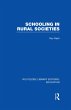 Schooling in Rural Societies (RLE Edu... - Bild 1