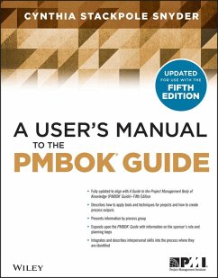 A User's Manual to the PMBOK Guide (eBook, PDF) - Snyder, Cynthia