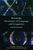 Routledge Dictionary of Language and Linguistics (eBook, ePUB)