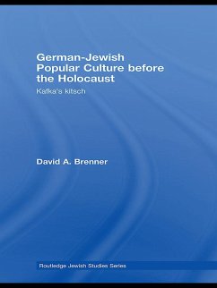 German-Jewish Popular Culture before the Holocaust (eBook, ePUB) - Brenner, David A.