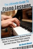 Ultimate Guide To Piano Lessons (eBook, ePUB)