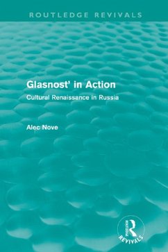 Glasnost in Action (Routledge Revivals) (eBook, ePUB) - Nove, Alec