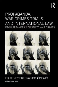 Cover Propaganda, War Crimes Trials and International Law (eBook, ePUB)