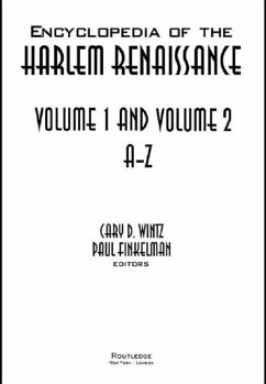 Cover Encyclopedia of the Harlem Renaissance (eBook, ePUB)
