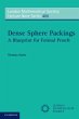 Dense Sphere Packings (eBook, PDF) - Bild 1