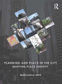 Planning and Place in the City (eBook, ePUB)