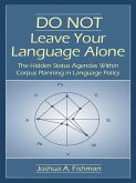 DO NOT Leave Your Language Alone (eBook, PDF)