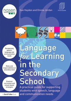 Language for Learning in the Secondary School (eBook, ePUB) - Hayden, Sue; Jordan, Emma