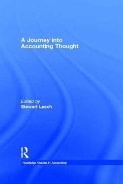 A Journey into Accounting Thought (eBook, PDF) - Goldberg, Louis
