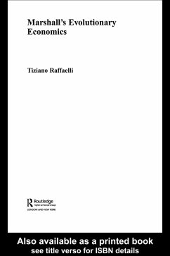 Marshall's Evolutionary Economics (eBook, ePUB) - Raffaelli, Tiziano