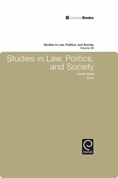 Cover Studies in Law, Politics, and Society (eBook, PDF)
