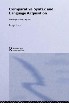 Comparative Syntax and Language Acquisition (eBook, PDF) - Rizzi, Luigi