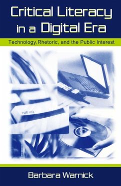 Critical Literacy in A Digital Era (eBook, ePUB) - Warnick, Barbara