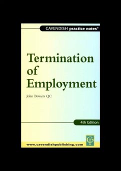 Cover Practice Notes on Termination of Employment Law (eBook, PDF)