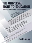 The Universal Right to Education (eBook, ePUB)