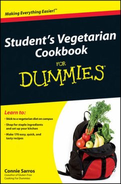 Student's Vegetarian Cookbook For Dummies (eBook, PDF) - Sarros, Connie