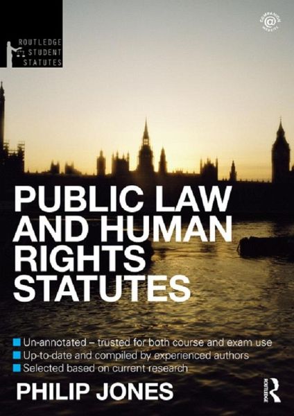 Public Law and Human Rights Statutes (eBook, PDF)