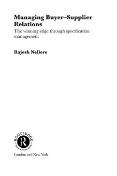 Managing Buyer-Supplier Relations (eBook, PDF) - Nellore, Rajesh