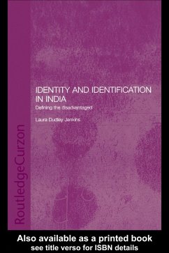 Cover Identity and Identification in India (eBook, PDF)