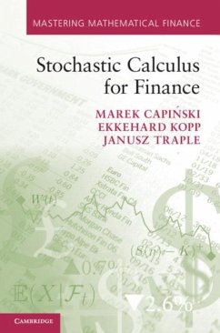 Stochastic Calculus for Finance (eBook, PDF) - Capinski, Marek