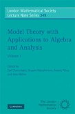 Model Theory with Applications to Algebra and Analysis: Volume 1 (eBook, PDF)