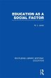 Education as a Social Factor (RLE Edu L... - Bild 1