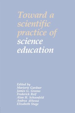Cover Toward a Scientific Practice of Science Education (eBook, ePUB)