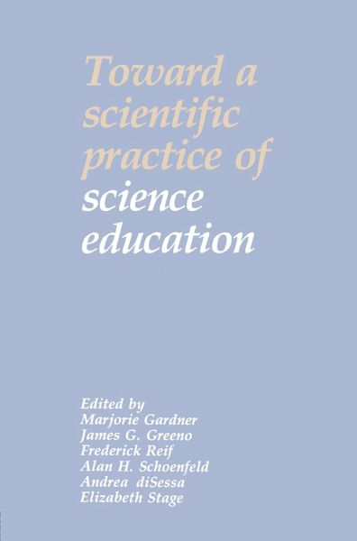 Toward a Scientific Practice of Science Education (eBook, ePUB) Toward a Scientific Practice of Science Education (eBook, ePUB)