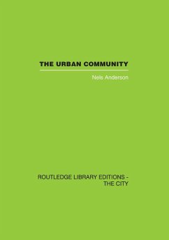 The Urban Community (eBook, PDF) - Andersen, Nels