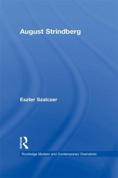 August Strindberg (eBook, ePUB) - Szalczer, Eszter