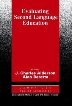 Evaluating Second Language Education (eBook, PDF)