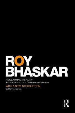 Reclaiming Reality (eBook, ePUB) - Bhaskar, Roy