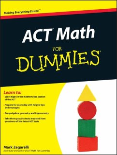 ACT Math For Dummies (eBook, ePUB) - Zegarelli, Mark