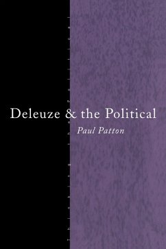 Deleuze and the Political (eBook, ePUB) - Patton, Paul