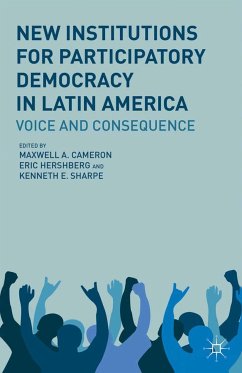New Institutions for Participatory Democracy in Latin America (eBook, PDF) - Sharpe, Kenneth E.