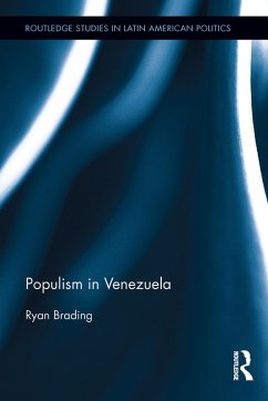 Populism in Venezuela (eBook, PDF) - Brading, Ryan