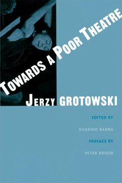 Towards a Poor Theatre (eBook, ePUB) - Grotowski, Jerzy