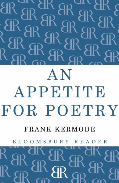 An Appetite for Poetry (eBook, ePUB)