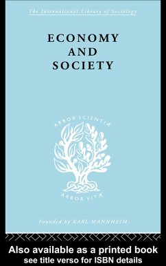 Economy and Society (eBook, ePUB) - Parsons, Talcot; Smelser, Neil