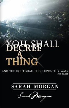 You Shall Decree a Thing (eBook, ePUB) - Morgan, Sarah