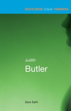 Judith Butler (eBook, PDF) - Salih, Sara