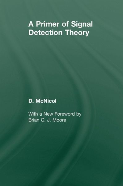 A Primer of Signal Detection Theory (eBook, ePUB) A Primer of Signal Detection Theory (eBook, ePUB)